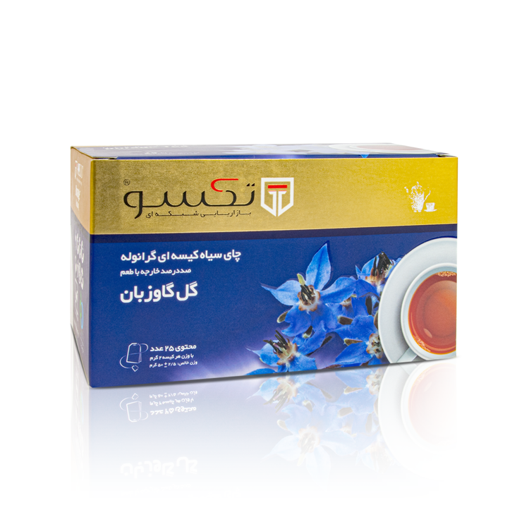 چای گلگاوزبان کیسهای (بسته بندی۲۵عددی)