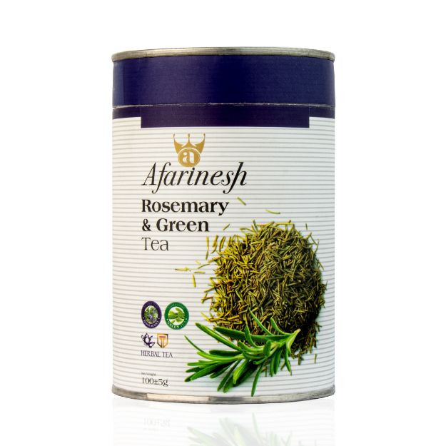 چای سبز و رزماری